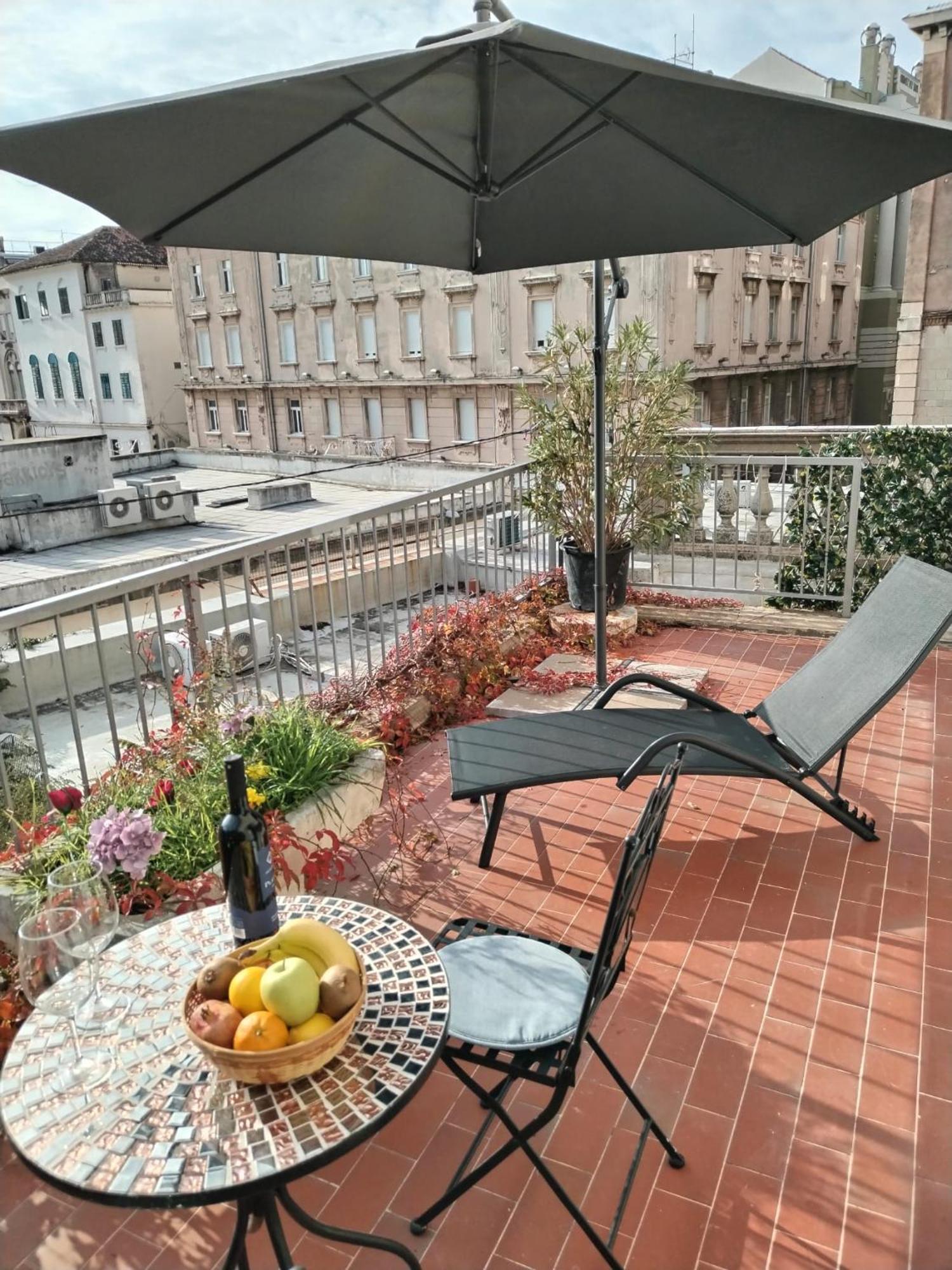 Apartmán Sunny Terrace Split Exteriér fotografie